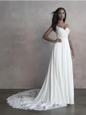 Allure 9807 Embroided Lace Bridal Gown