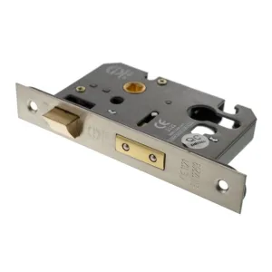 Atlantic 2.5" CE Elite Euro Sashlock (Satin Nickel)