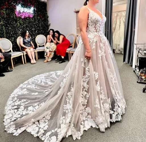Blooming Garden A-Line Wedding Gown All Sizes/Colors