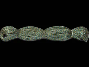 Blue Gold Metallic Braided Zari Threads (Wholesale)