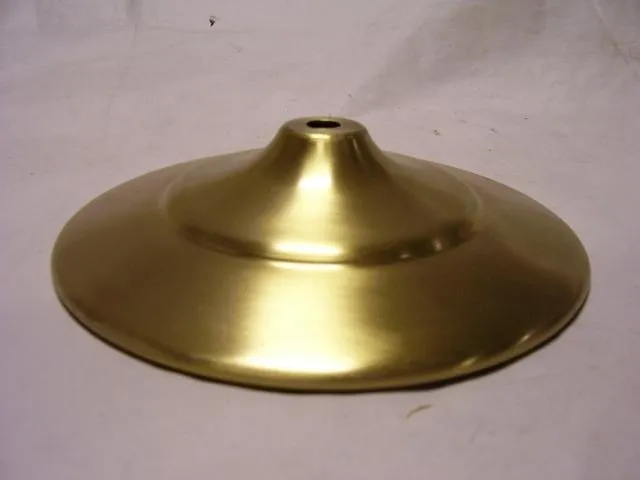 Brass Vase Caps w/Satin Brass Finish - 1-1/4"