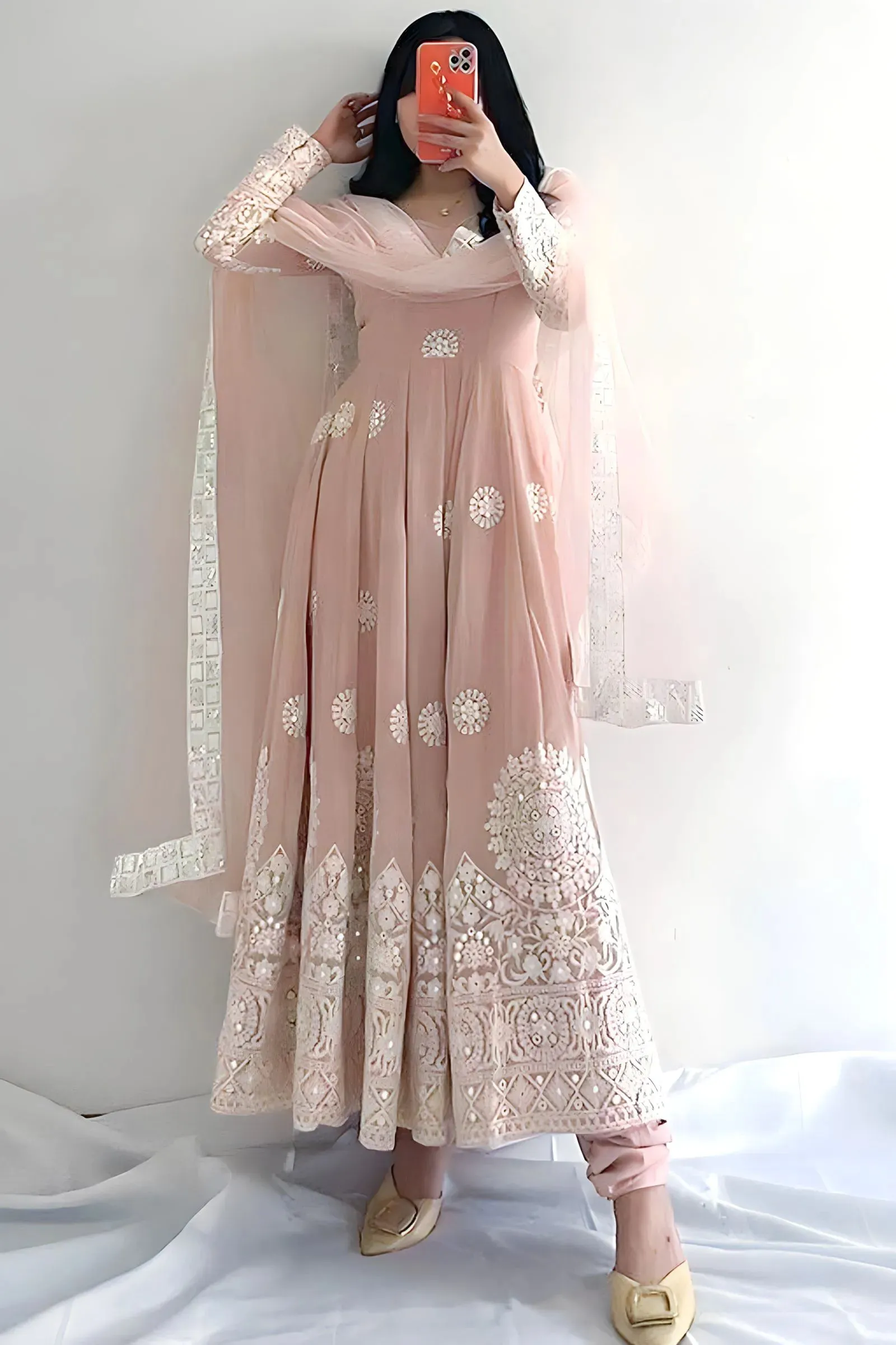 Buy Full Sleeve Gown Dress For Girls Online Shopping