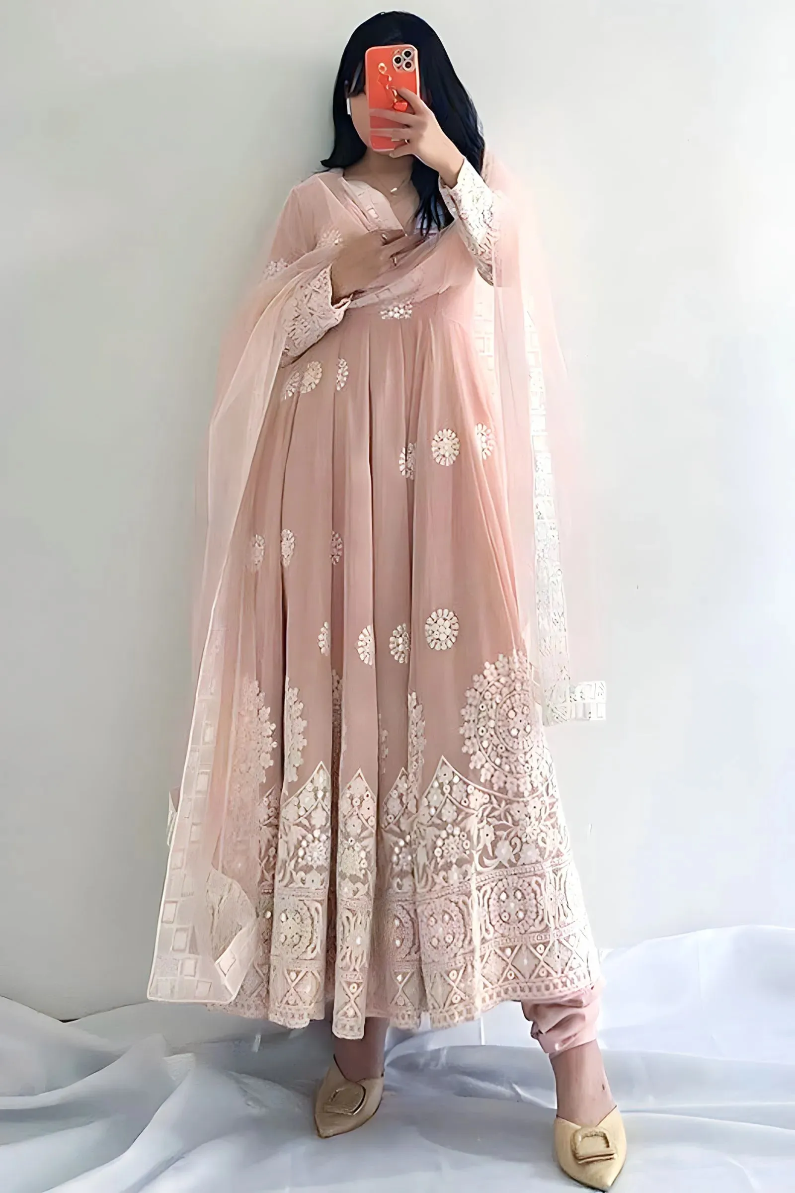 Buy Full Sleeve Gown Dress For Girls Online Shopping
