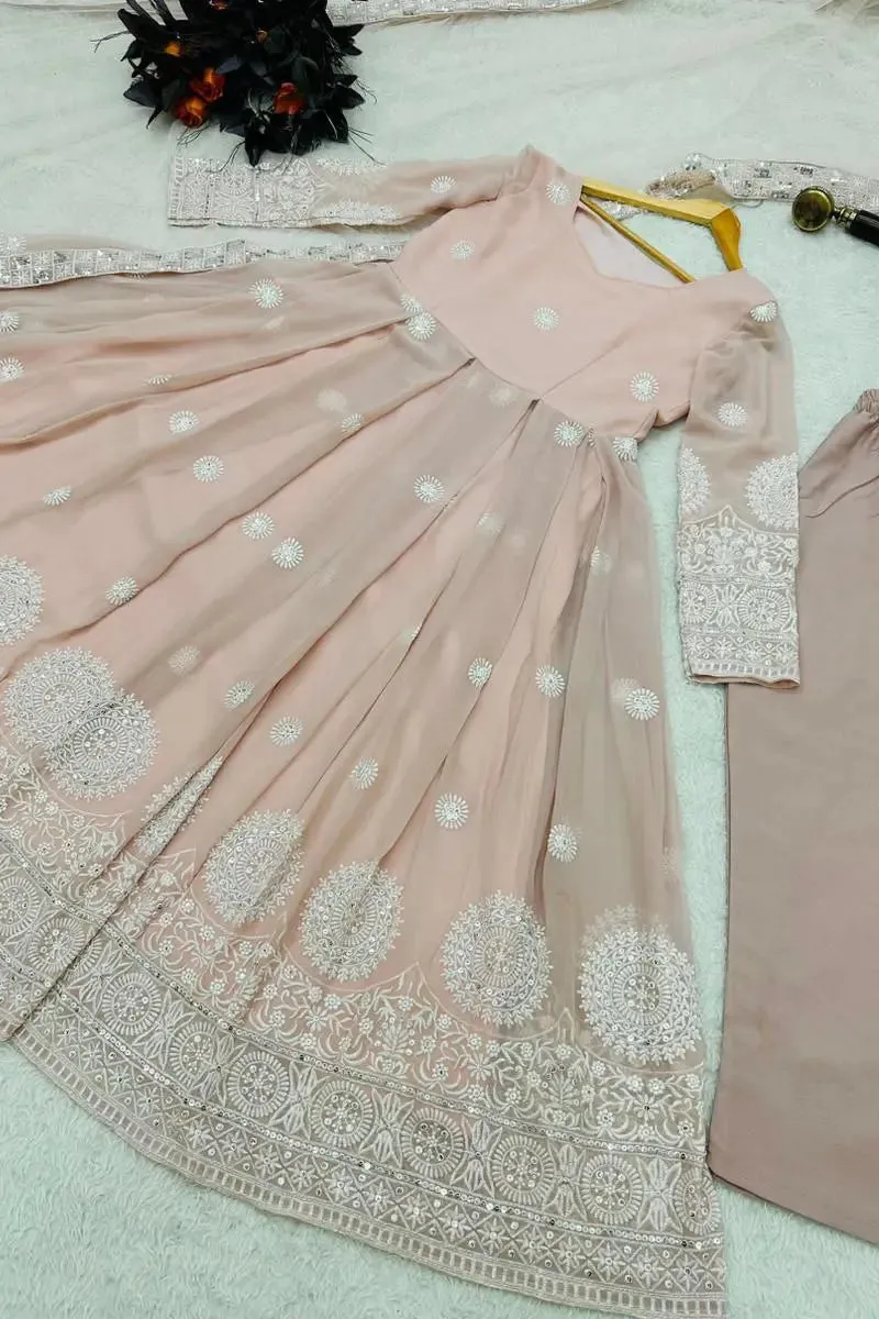 Buy Full Sleeve Gown Dress For Girls Online Shopping