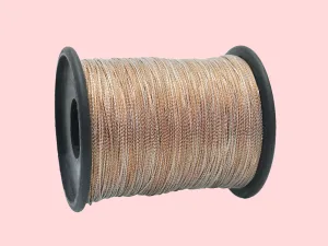 Caramel Twisted Variegated Zari / Metallic Threads