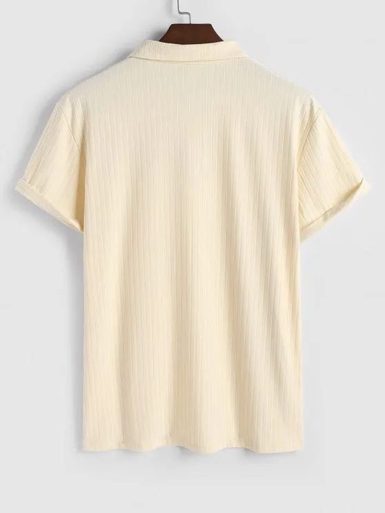 Casual Short Sleeve T-Shirt And Shorts
