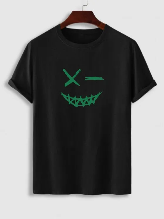 Casual Smile T-Shirt And Shorts
