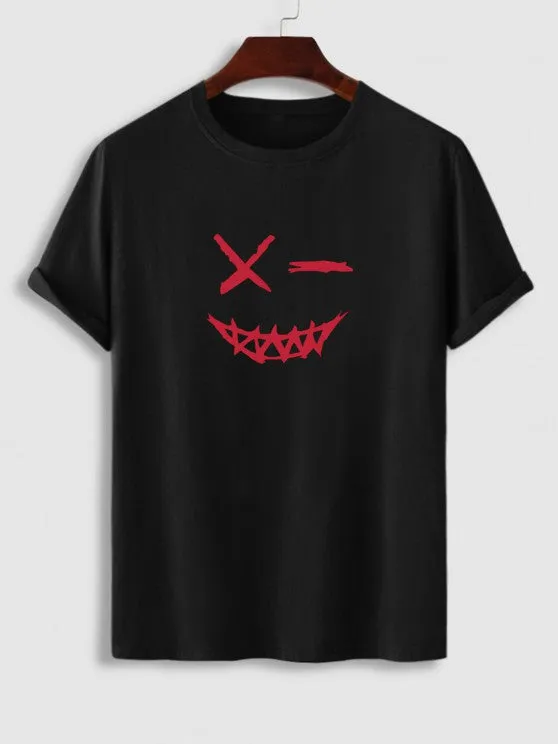 Casual Smile T-Shirt And Shorts