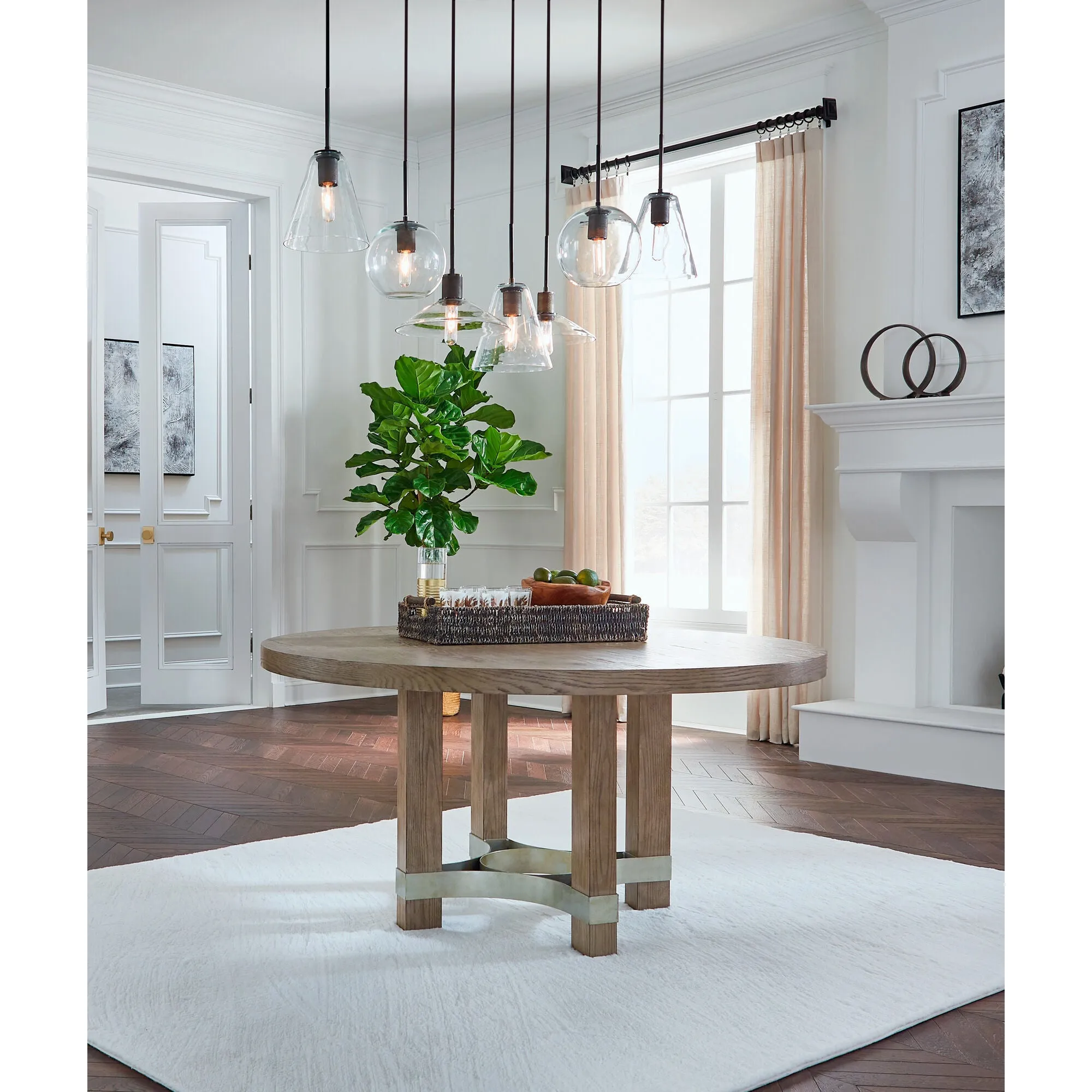 Chrestner Round Dining Room Table