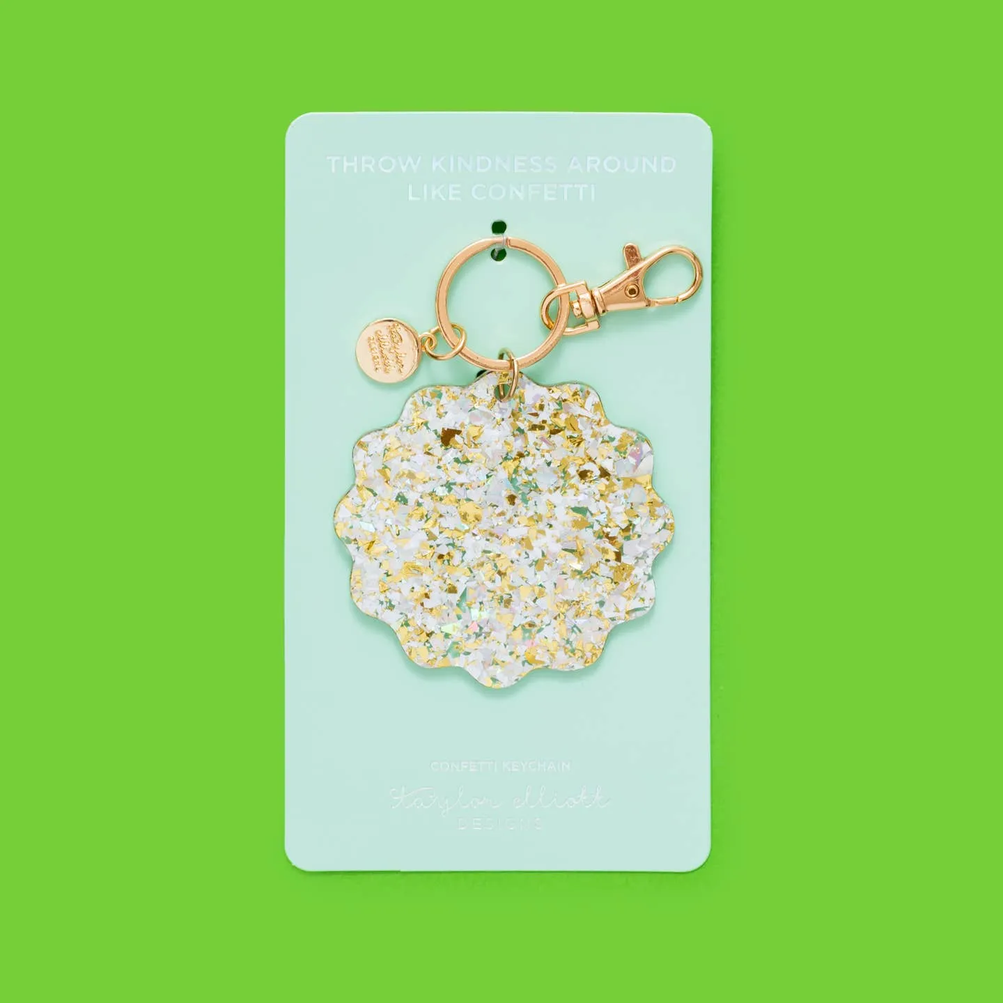 Confetti Acrylic Keychain ~ Various Styles