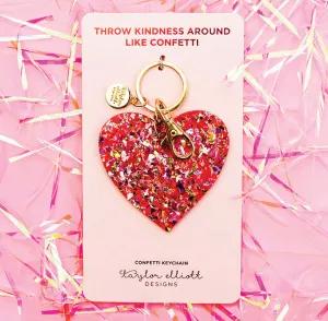 Confetti Acrylic Keychain ~ Various Styles