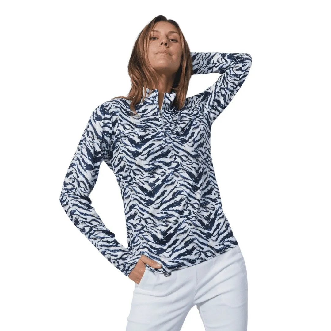 Daily Sports Ladies Animal Print Long Sleeve Golf Polo Shirt 443/134