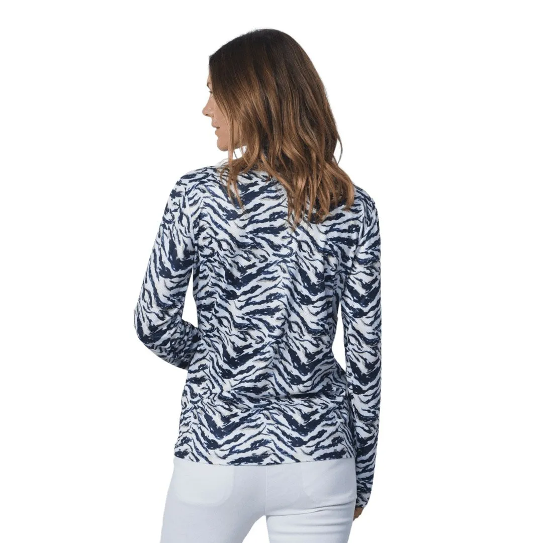 Daily Sports Ladies Animal Print Long Sleeve Golf Polo Shirt 443/134