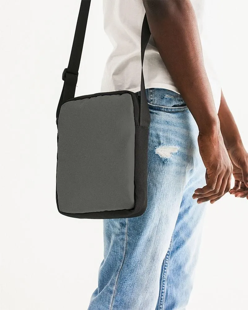 Dark Yellow Gray Messenger Pouch | Dark Pale Yellow Gray | C0M0Y10K80