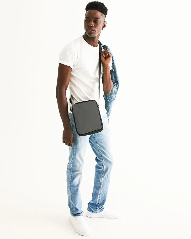 Dark Yellow Gray Messenger Pouch | Dark Pale Yellow Gray | C0M0Y10K80