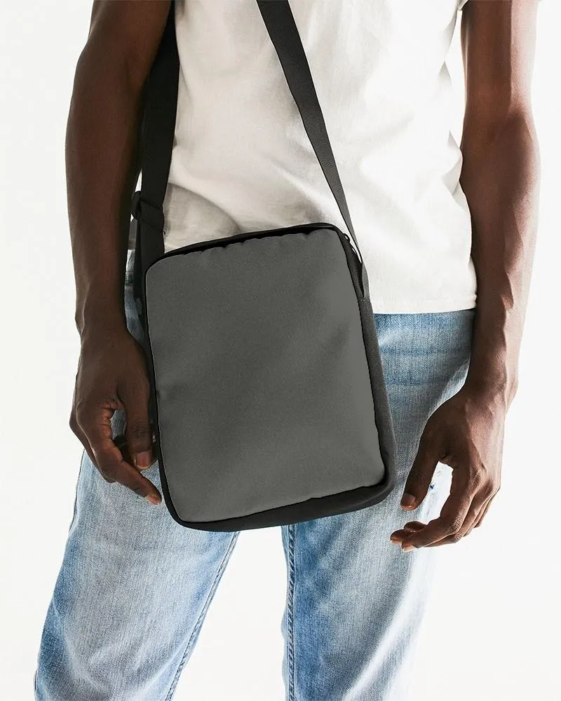 Dark Yellow Gray Messenger Pouch | Dark Pale Yellow Gray | C0M0Y10K80