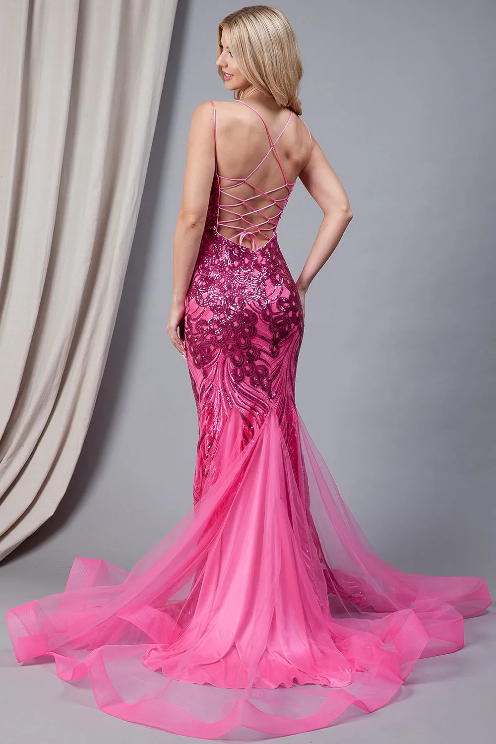 Embroidered Sequins Dress