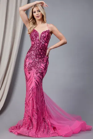 Embroidered Sequins Dress