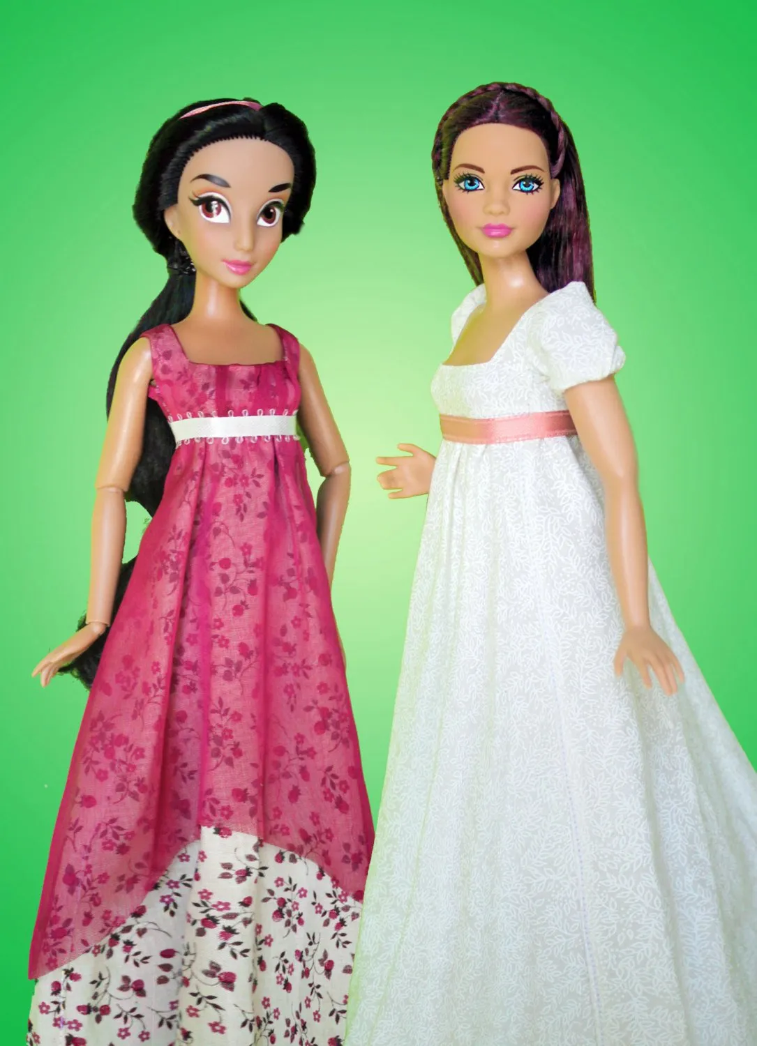 Empire Waisted Regency Dresses