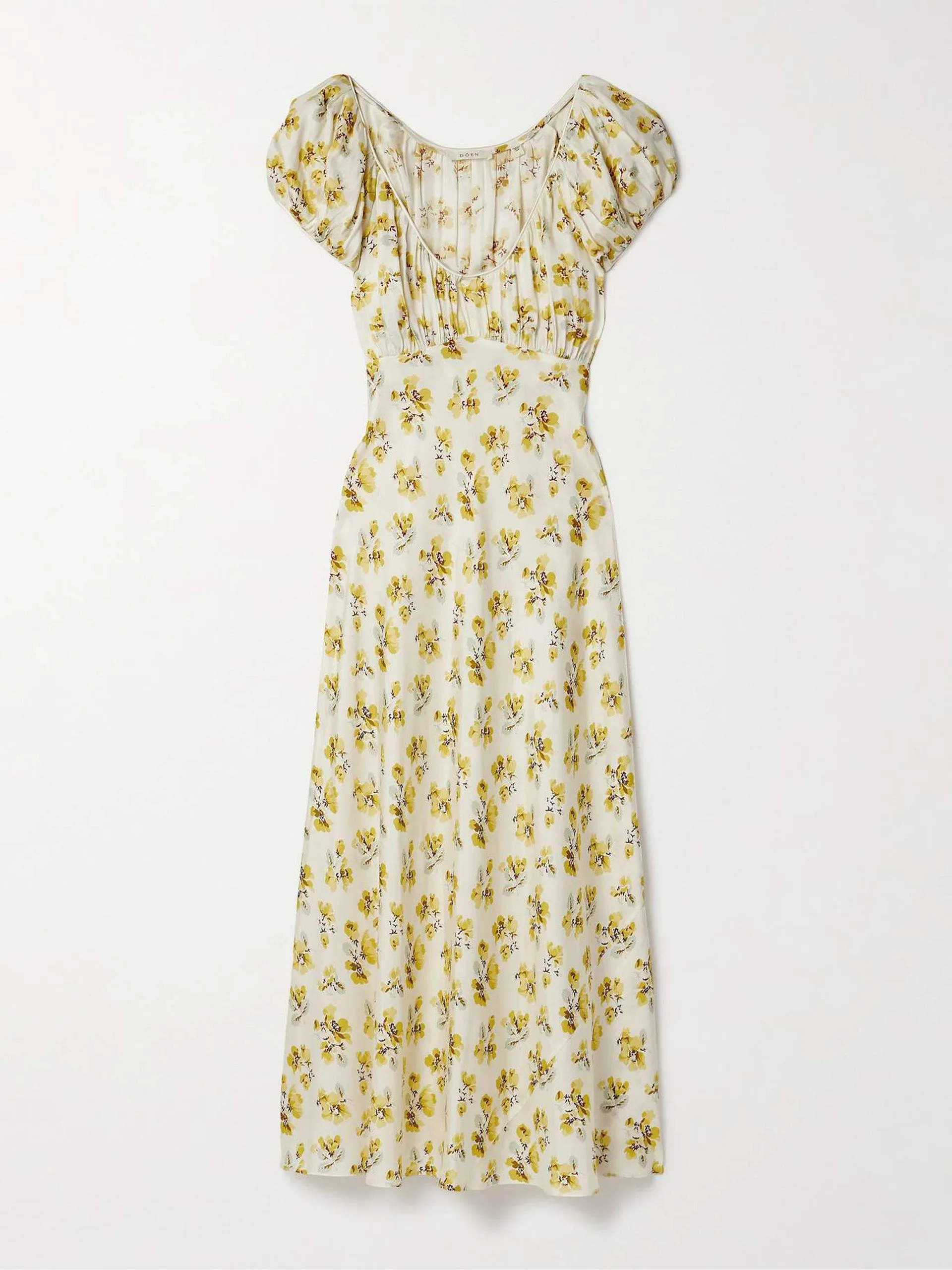 Florencia floral-print silk-blend midi dress