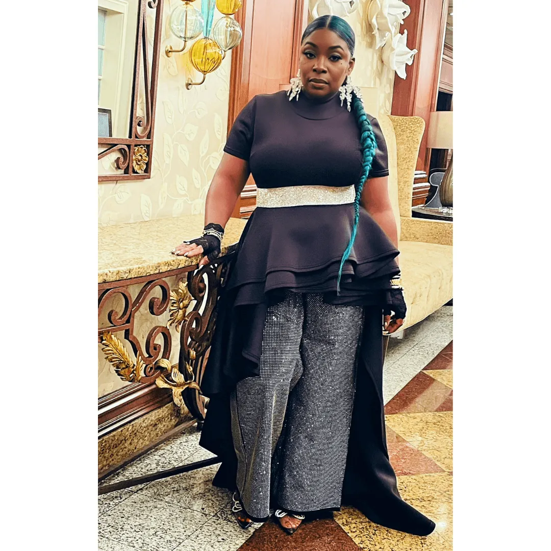 Glam Dress Top- Curvy Available