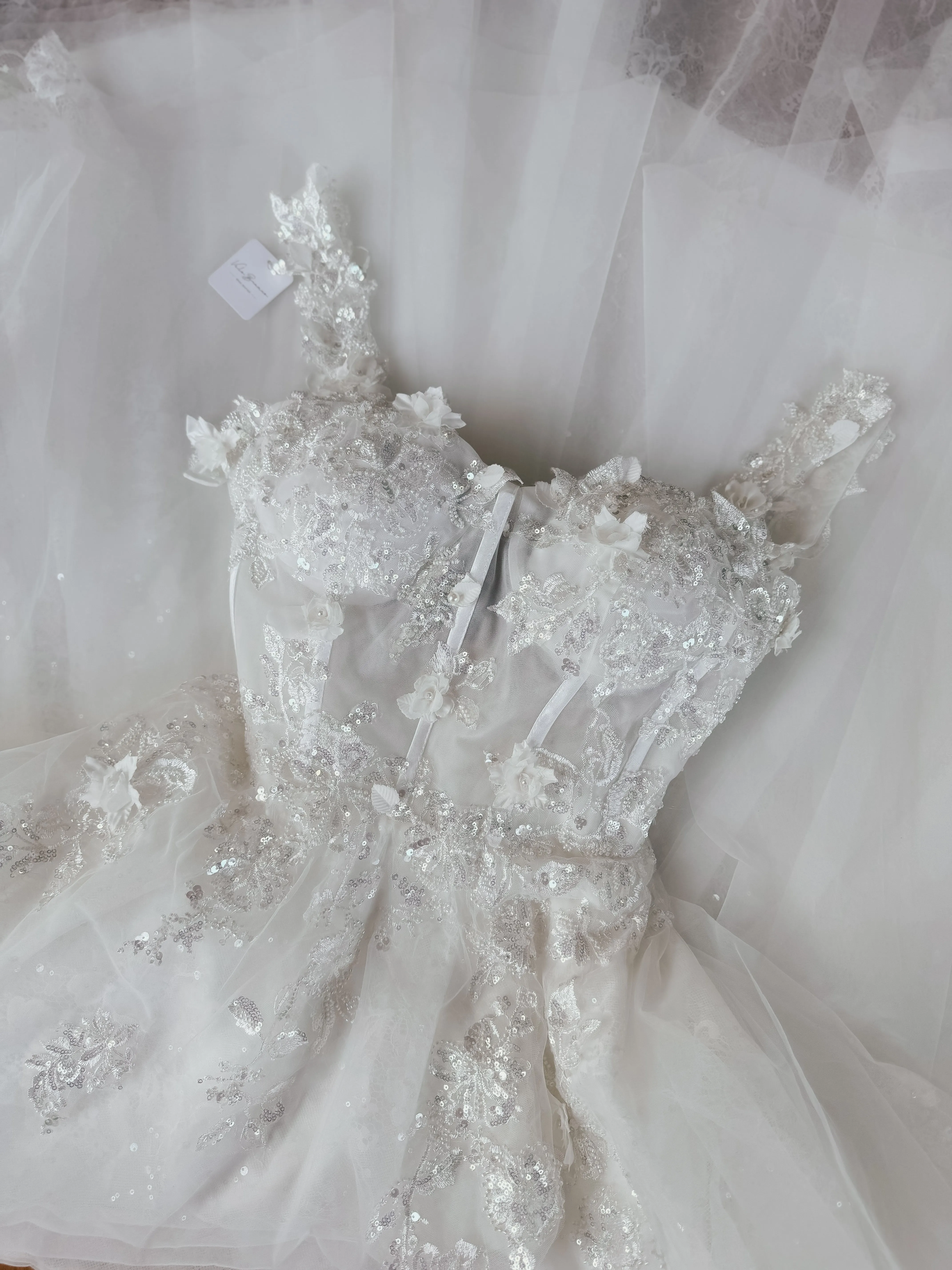 Gloria Floral Detail Bridal Gown