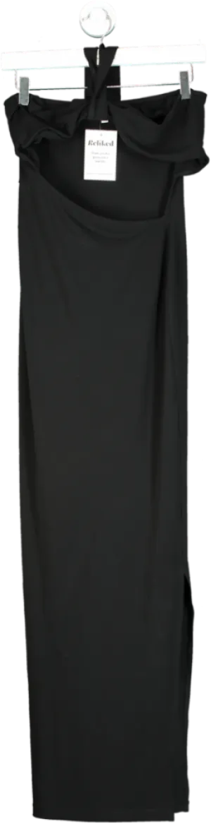 Halden Black Bodycon Dress UK XS