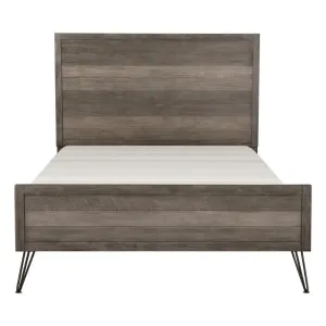 Homelegance Urbanite King Panel Bed in Tri-tone Gray 1604K-1EK
