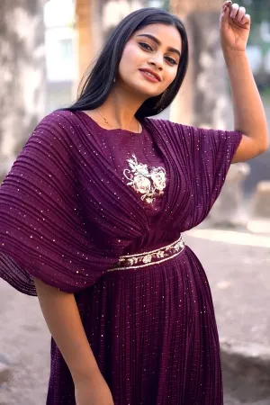 Indian Designer Evening Gown Design For Women