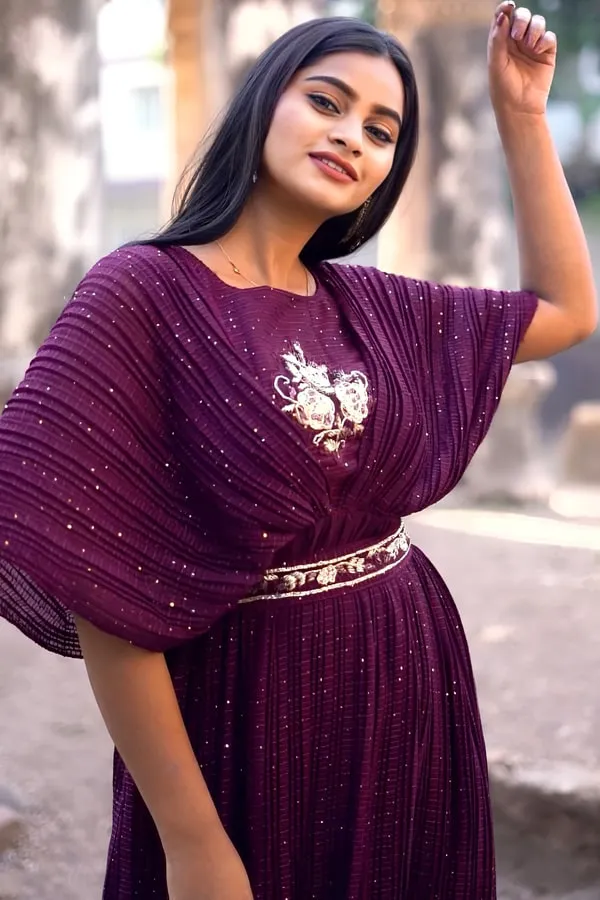 Indian Designer Evening Gown Design For Women