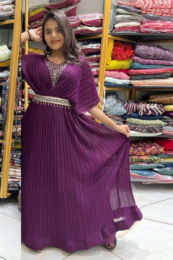 Indian Designer Long Gown Design For Women