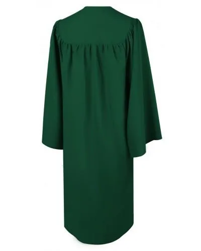 Matte Hunter Bachelors Graduation Gown - College & University