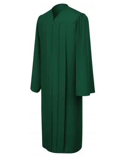 Matte Hunter Bachelors Graduation Gown - College & University