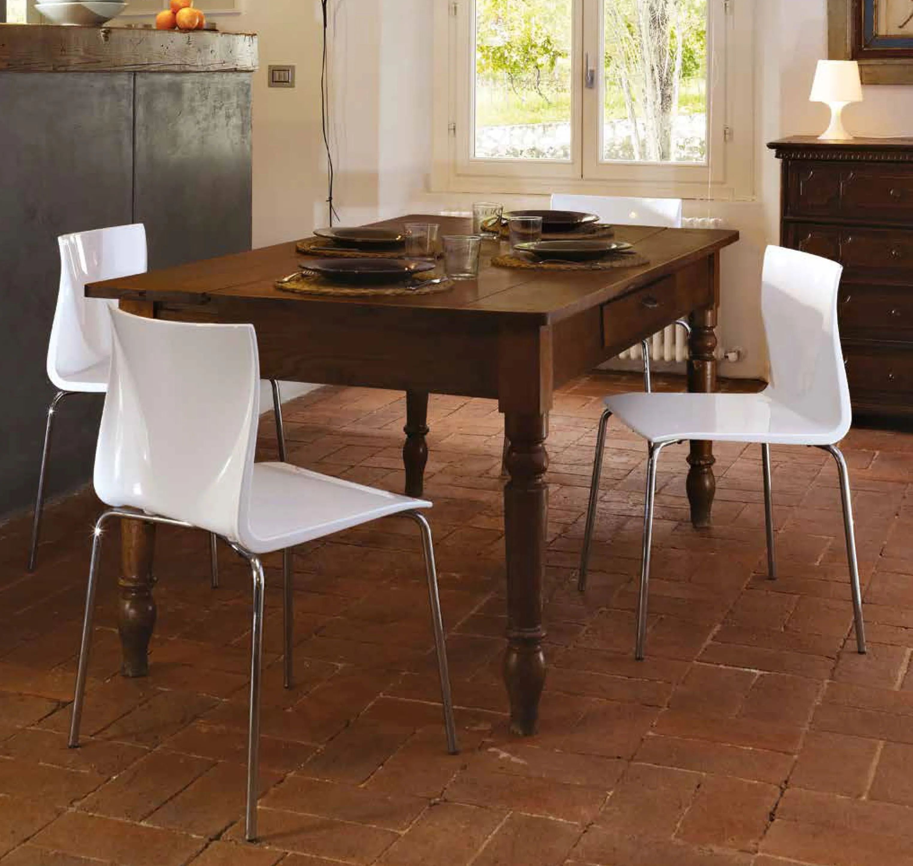Mind Stackable Side Chair by Green