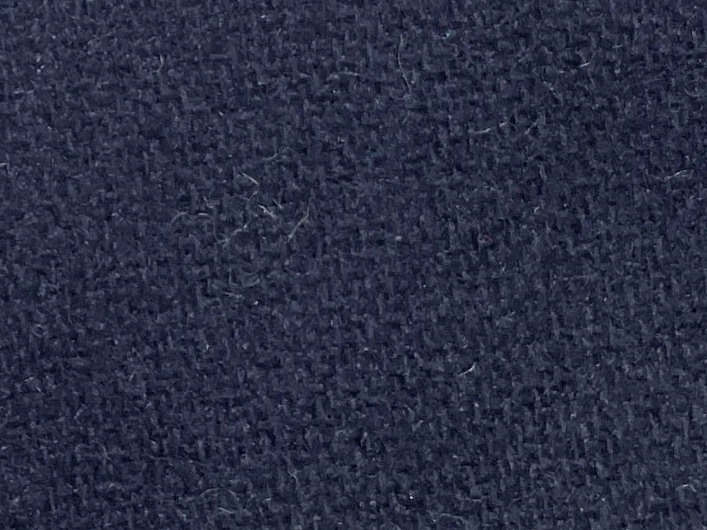 Navy Flannel | 100% Wool | 58" Wide