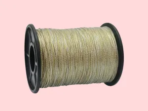 Olive Twisted Variegated Zari / Metallic Threads