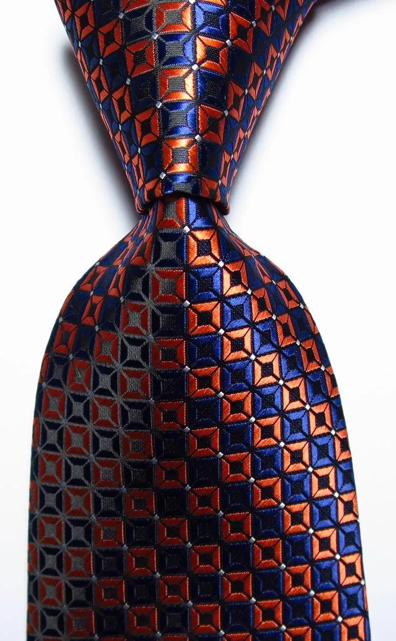 Polka Dot Ties For Men 100% Silk Necktie Set Gold Green