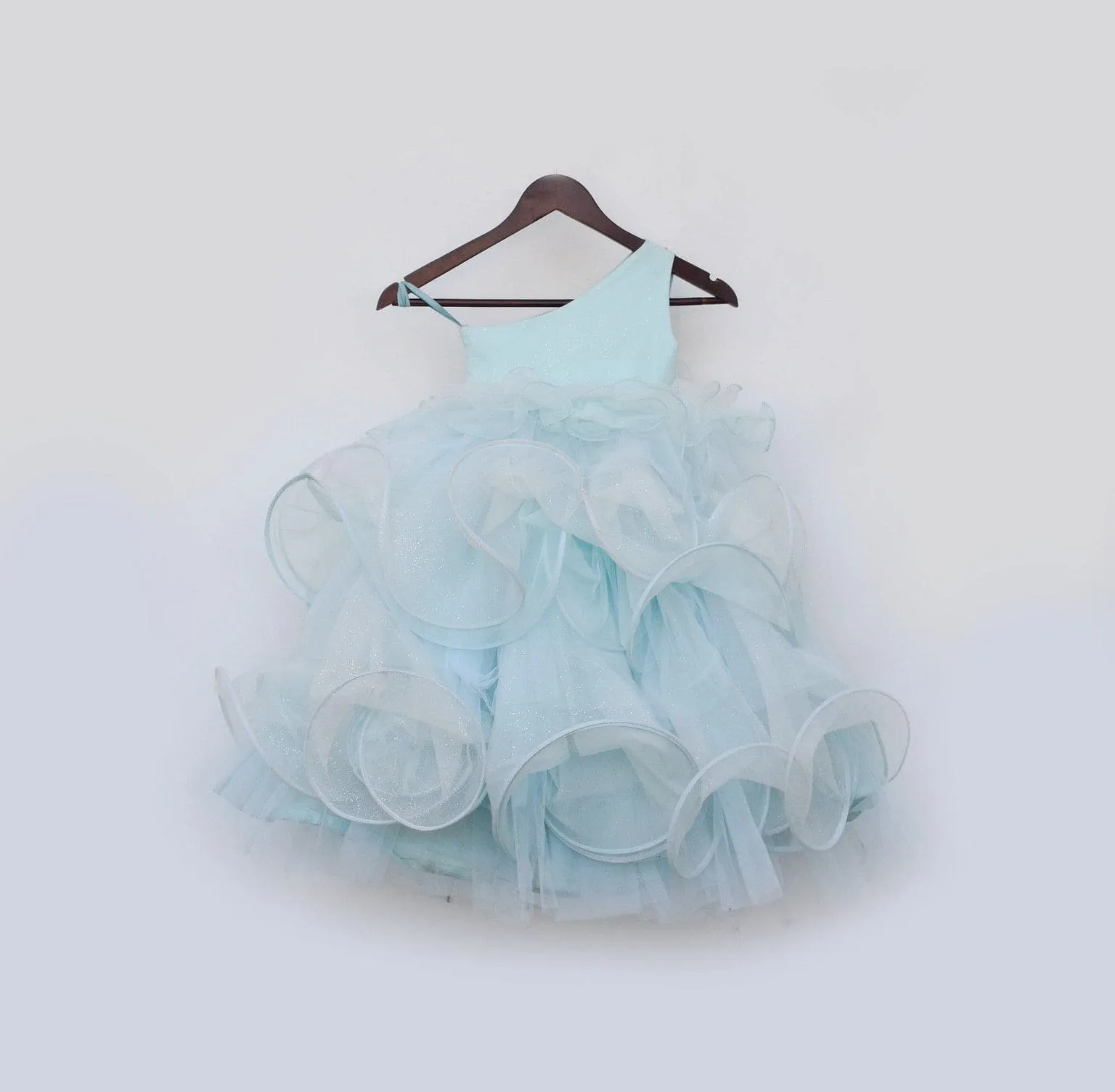 Pre Order: Powder Blue Layer Gown