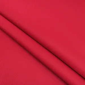 Scarlet Red Silk Faille Fabric