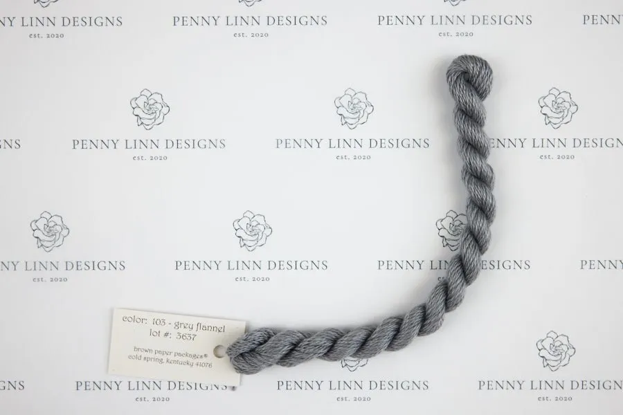 Silk & Ivory 103 Grey Flannel