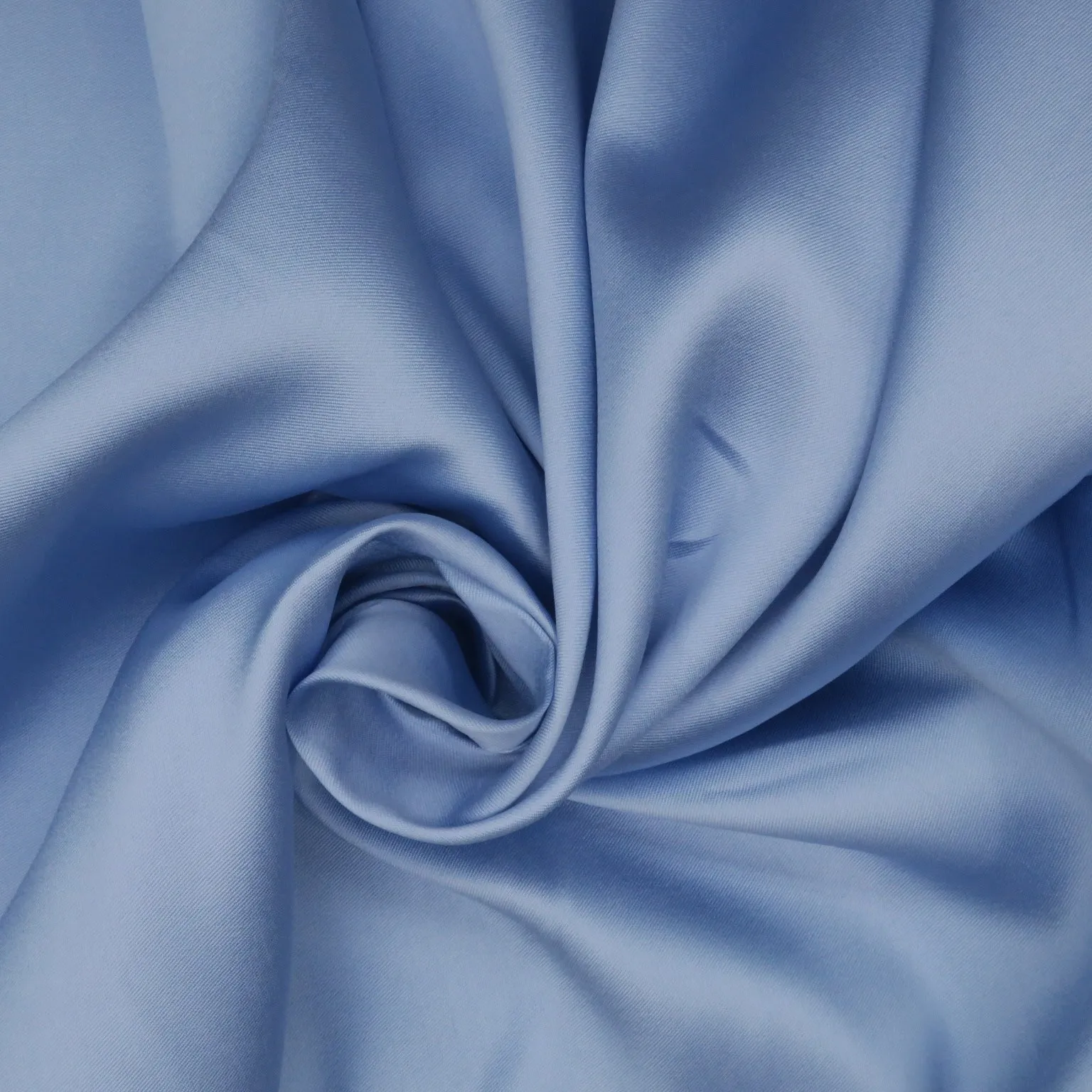 Sky Blue Solid Mikado Fabric