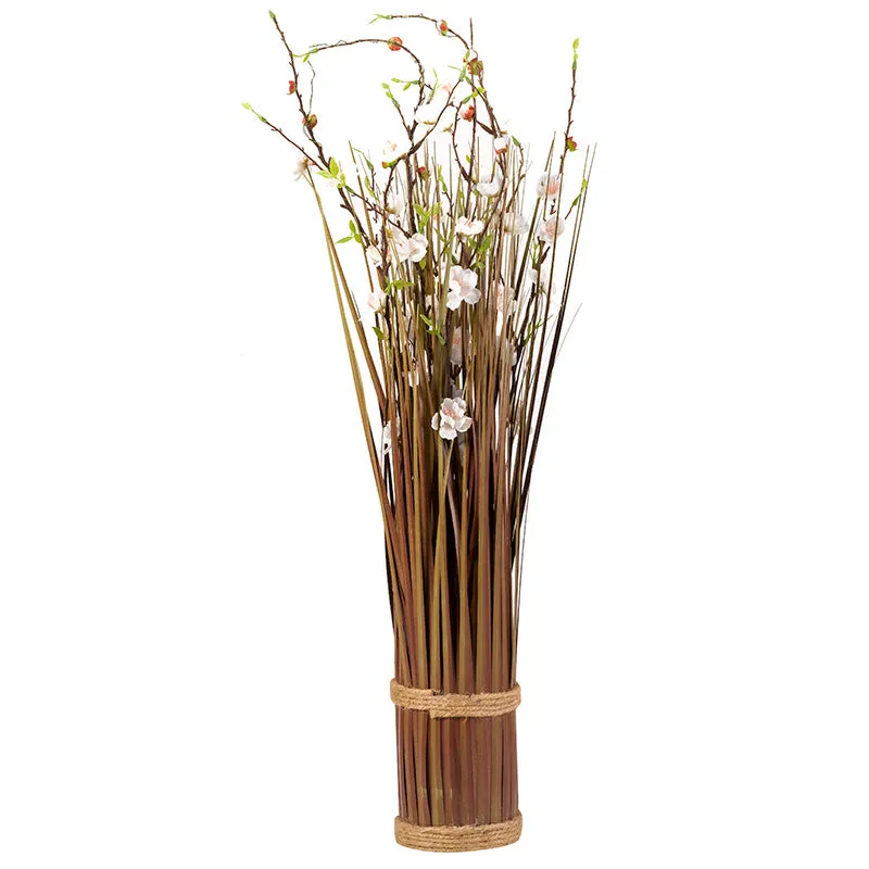 Spring Blossom Artificial Bouquet With 18 Warm White LEDs - 70cm