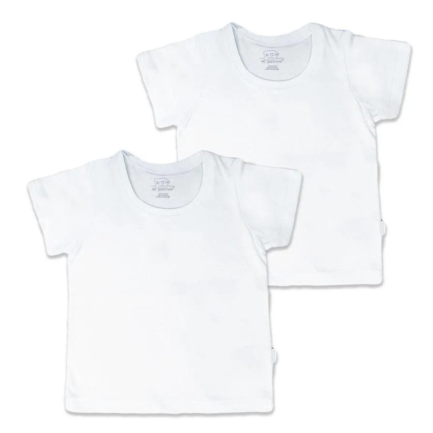 St. Patrick Essential T-Shirt Short Sleeves Plain & Stripes/Blue 2's
