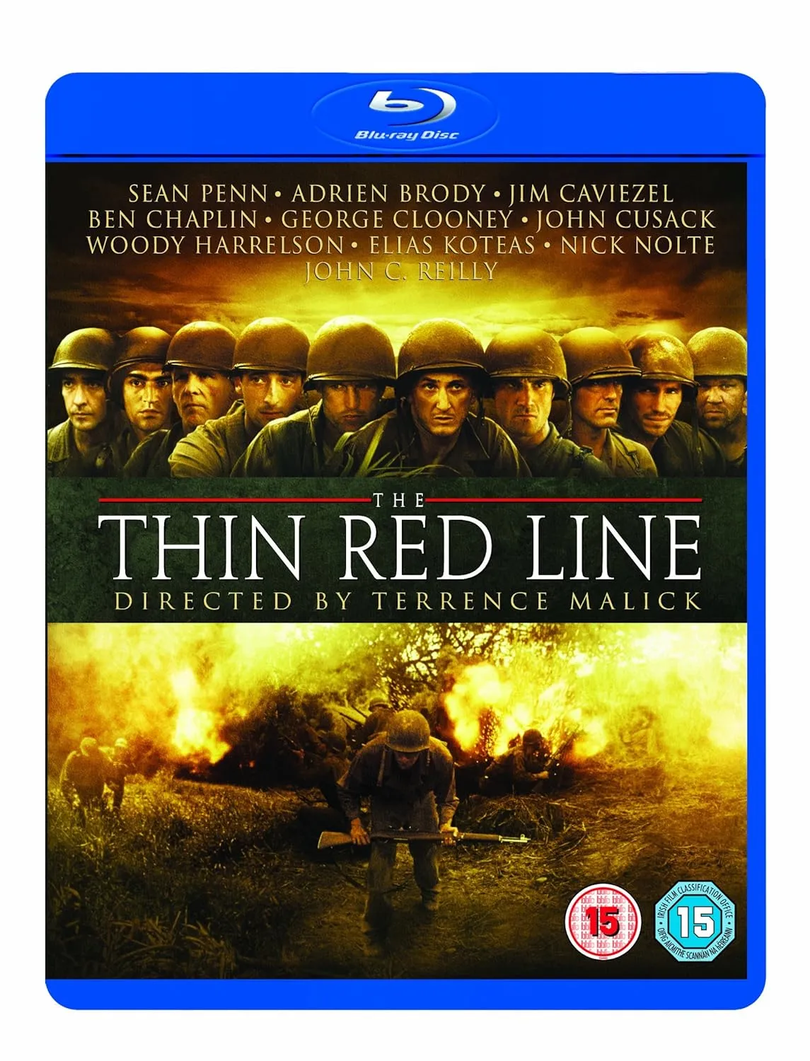 The Thin Red Line [Blu-ray] [1998] [Region Free] [DVD]