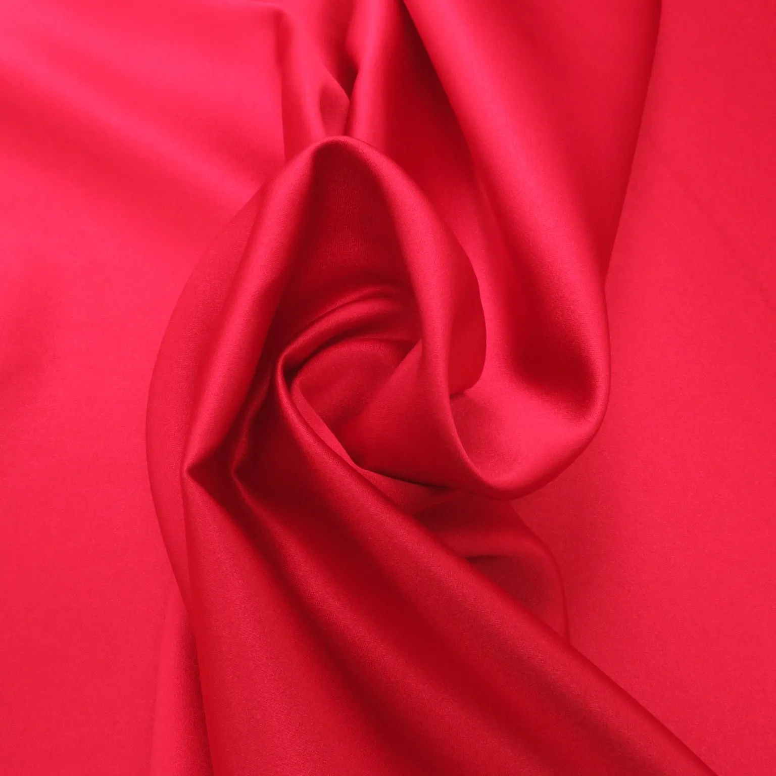 Valentine Red Solid Mystique Satin