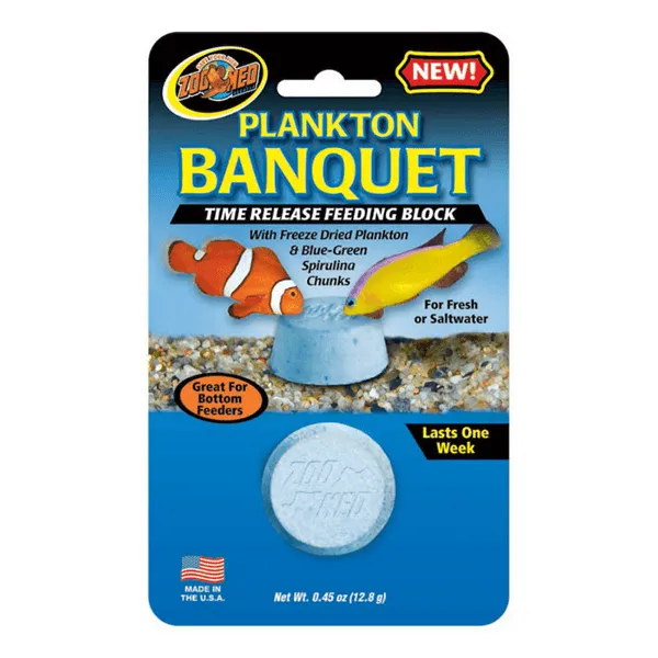 Zoo Med Plankton Banquet Feeding Block - Original